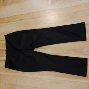 Rag & Bone Simone Skinny Pants Size 10 Black Sateen straight Leg